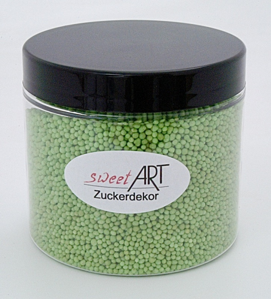 Zuckerperlen Mini Glimmer Grün 40 g bei sweetART-01